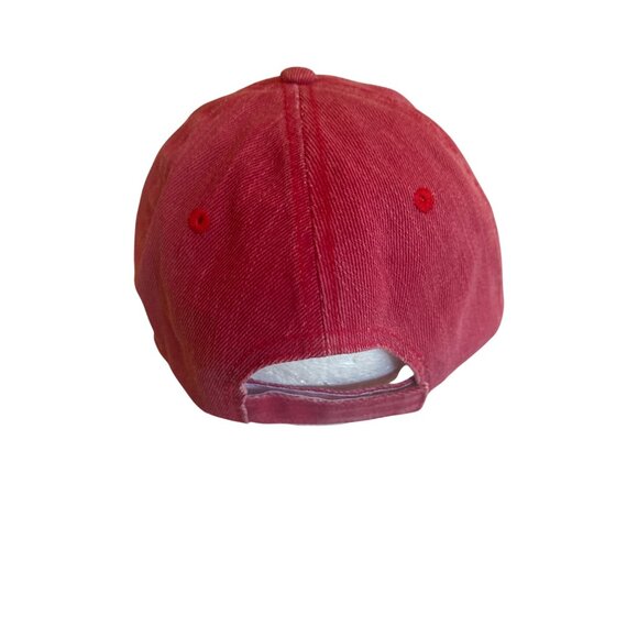 Canada Jasper Cap Red Embroidered "Canada Est. 1867" Baseball Hat Adjsutable - Picture 3 of 6